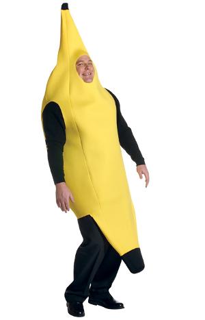 Banana Costume - Adult Deluxe 2XL Plus Size